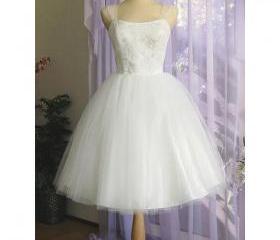 Sleeveless Ball Gown Wedding Dress With Corset Back on Luulla