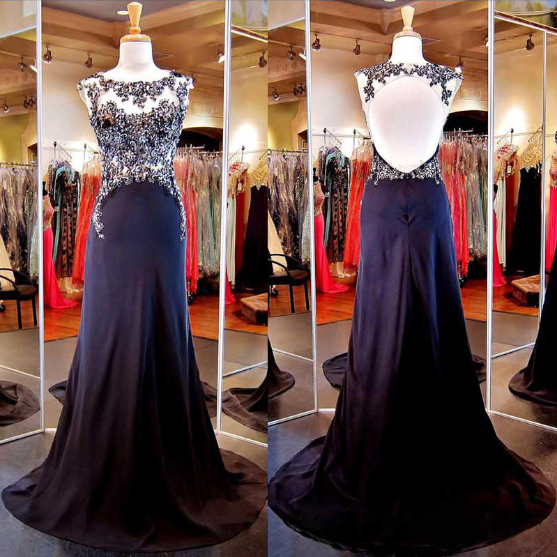 silk fitted prom dress