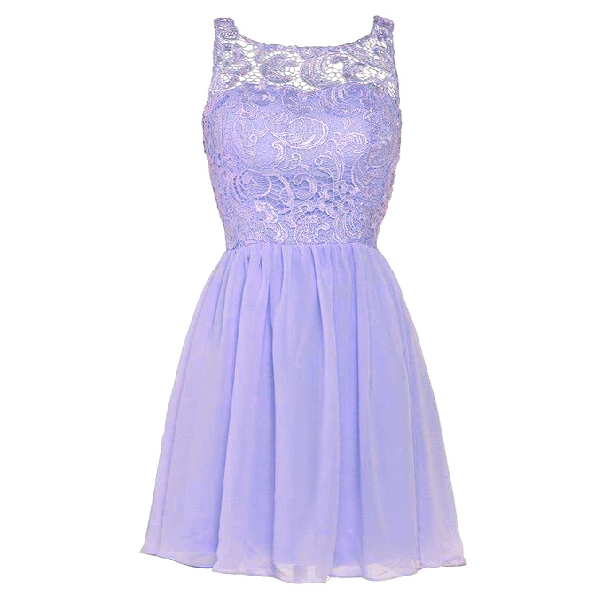 lilac dress short