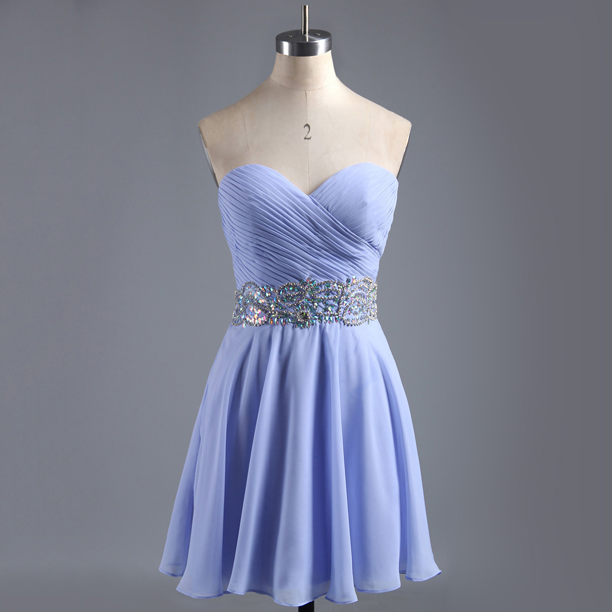 Sweetheart Homecoming Dresses With Ruching Detail, Mini Blue Violet ...