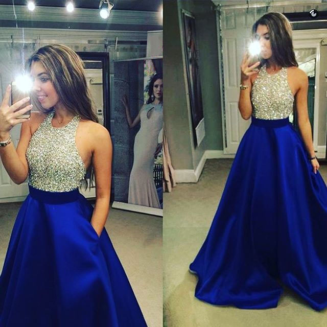Backless Halter Top Dresses