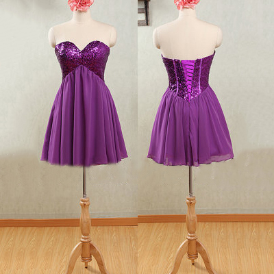 purple summer dresses