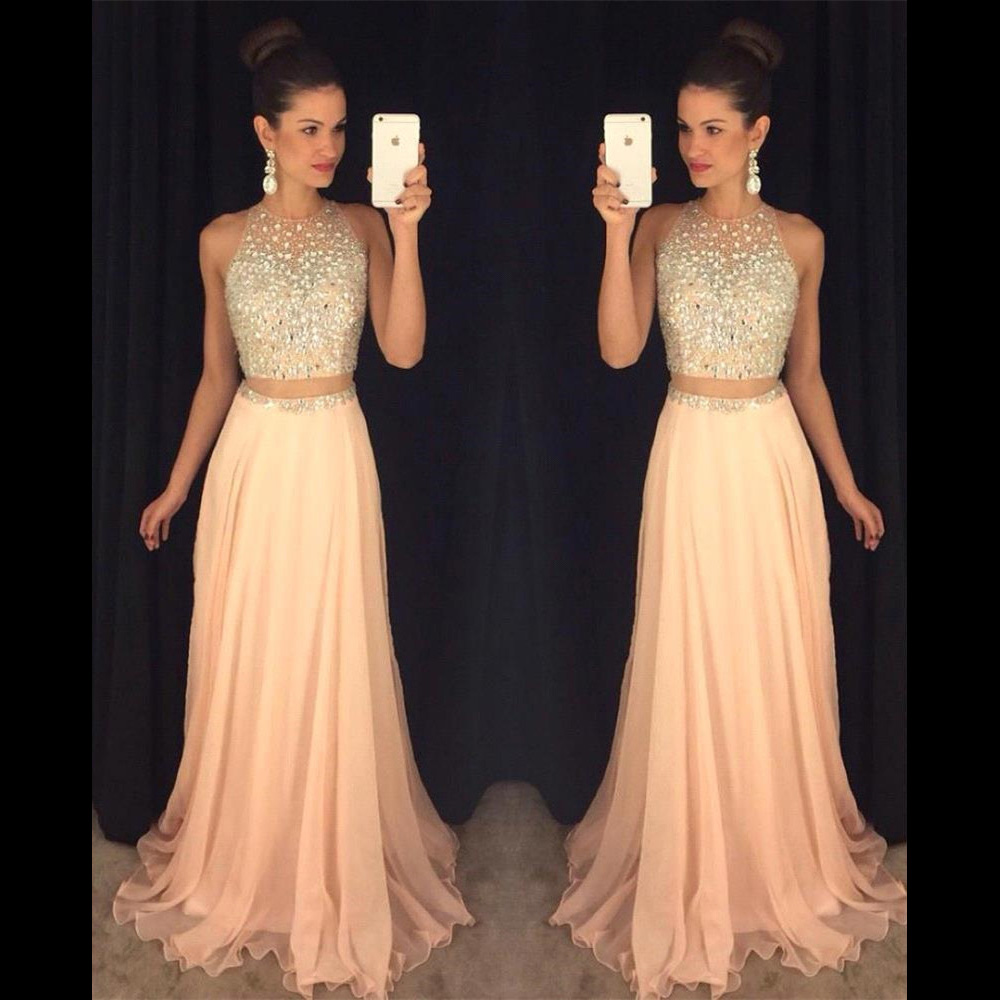 Jewel Top Prom Dresses