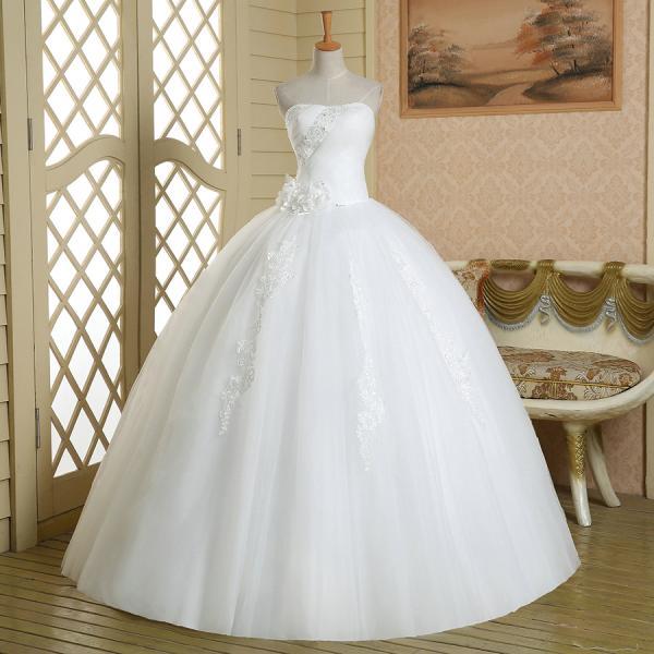 Exquisite Floral Ball Gown..