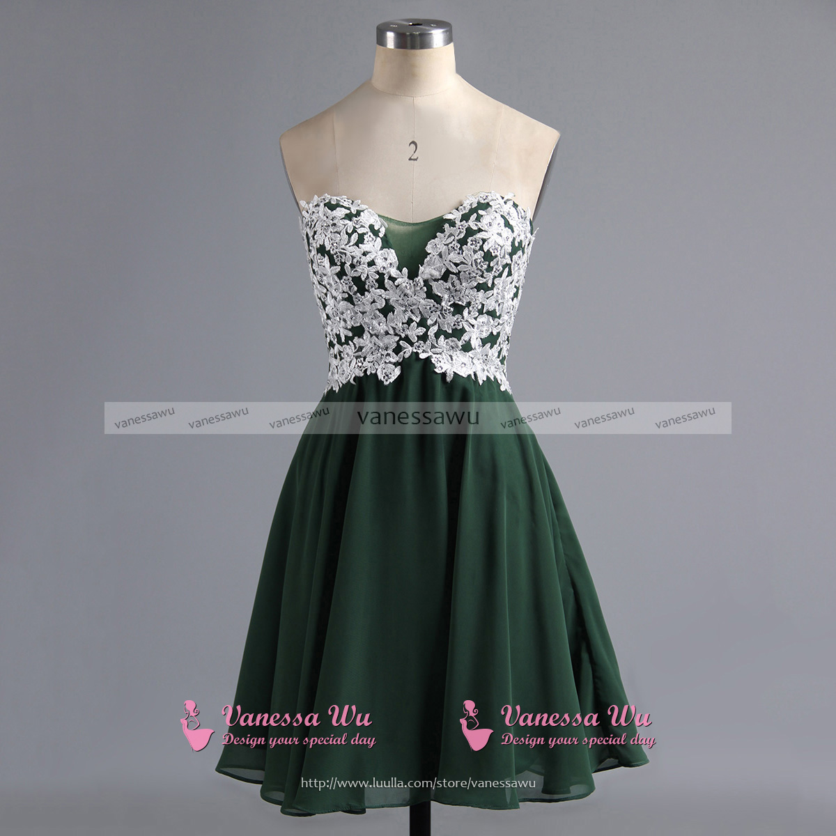 Navy Blue Sweetheart Neckline Tutu Dress Bow Sash Short Kids Formal Party Dress